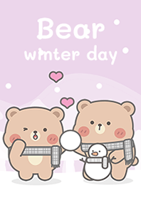 Bear winter day!