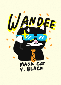 Wandee Mask Cat (Black)
