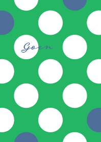 Goen / Lationship / Green x Navy