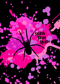 Splash paint Spider Lovehunter-Black