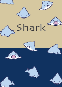 Beige Navy : Chibi Shark