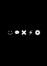 SIMPLE SMILE - BLACK & WHITE