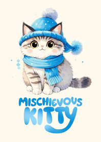 เหมียวแสนซนสีฟ้าๆ