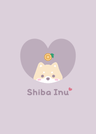 Shiba Inu2 Orange [PurplePink]