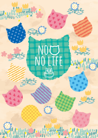 お花畑のにゃー