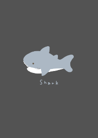 shark simple black