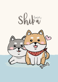 Shiba dog lover