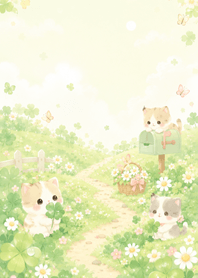 My Lucky Clover Little Kitten 004