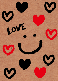 Love smile/Craft red heart joc