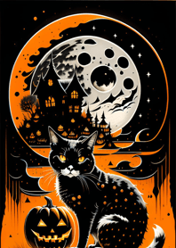 halloween cat e47167