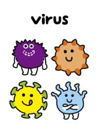 Cute virus Theme