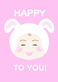 HAPPY TO YOU! Theme.(Rabbit).