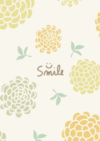 3colored pretty round flowers23 Japan