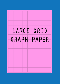 PINK-BLACK GRAPH PAPER/BLUE/WHITE