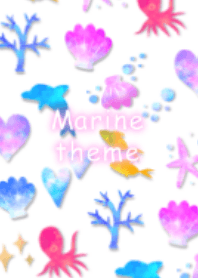 Cute,simple marine theme