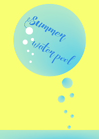 Summer water pool -lemon-
