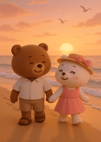 Seaside Sunset Memories