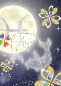 Pisces-Clover and Moon White-JPN
