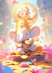 พระพิฆเนศน่ารัก การเงิน โชคลาภ เสริมดวง