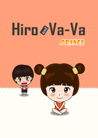 ฮิโระ และ วา-วา .ส้ม