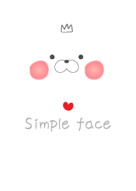 simple face