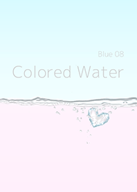 彩色水/藍08