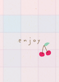 Check patterns Cherry17 from Japan