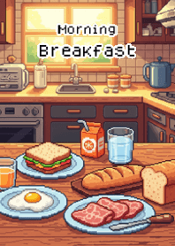 Morning Breakfast pixel