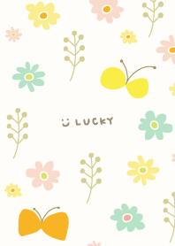Butterflies and flowers playing22 Japan
