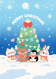 Cute Christmas Under the Tree.2
