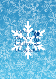 雪のブルーサワー ＠冬特集