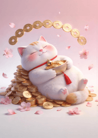 Cute lucky cat figurine, good luck. 1