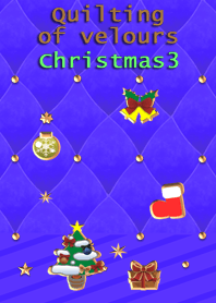 Quilting of velours( Christmas3)