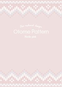 Otona Pattern Nordic pink world
