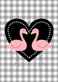 Happy heart flamingo4