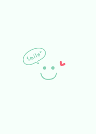 心 微笑 <綠色>