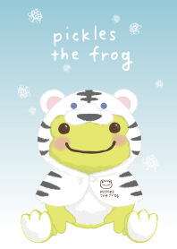 pickles the frog White Tiger