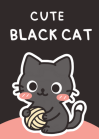 Cute_black cat