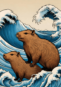 Ukiyo-e - Capybara 07bDF1