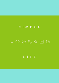 Simple Life* - Blue & Green - from JAPAN