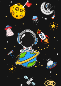 小小星球裡的小宇航員