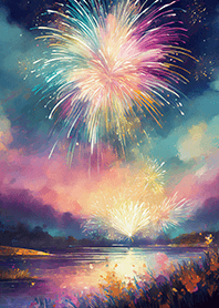 Beautiful Fireworks Theme#477