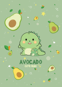 Dino Avocado Cutie