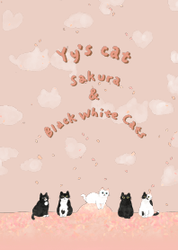 Yy's cat 猫と春の思い出ー桜編