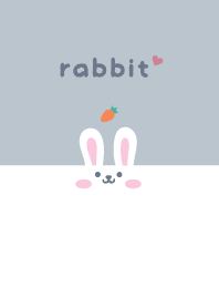 Rabbits. carrot - Dullness Blue