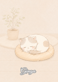 Cozy Lazy Cat: Ginga