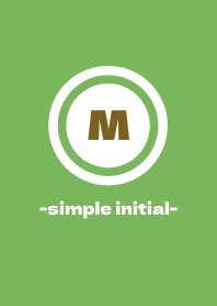 simple initial-M- THEME 15