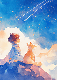 在看流星の小王子&狐狸❤