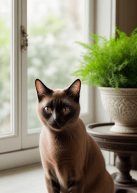 Q version cute cat ffe676