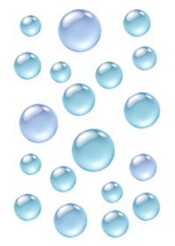 soap bubbles [ White ] Ver.1